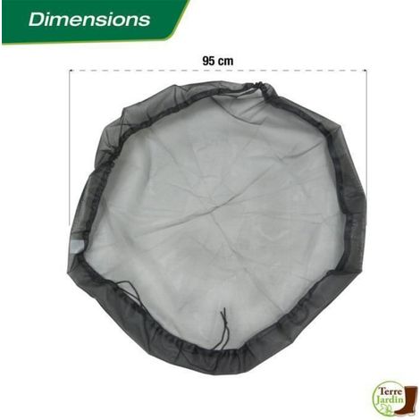 Filet de protection pour réservoir récupérateur d'eau de pluie Label (1/4)