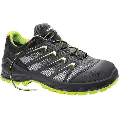 Chaussure de sécurité Larrox Work GTX gris Lo Taille 43 gris/vert S3 CI/HI/HRO/SR EN20345 (1/4)