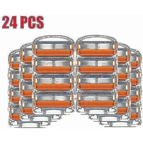 24 lames de rechange pour rasoir électrique Gillette Fusion ProGlide, accessoires de rasage (1/5)