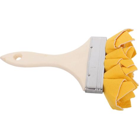 Pinceau en Peau d'agneau pour Peinture Artistique, Outil de Peinture sur Bois Finition Lisse, Facile à Nettoyer, pour Projets Créatifs DIY Muraux (1/5)