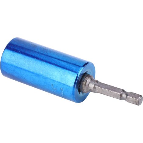 7-19 mm Universal-Steckschlüsselsatz mit 3/8-Zoll-Bohrmaschinenadapter (Blau) (1/5)