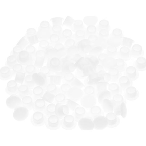 100 cache-vis ronds en plastique décoratifs vis de meubles durables (1/5)