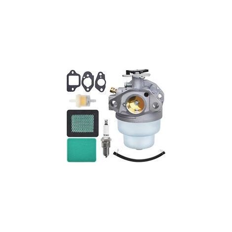 Carburateur pour Honda GCV160 GCV135 GC160 GC135 GCV160-OHC Moteur et Tondeuse, JRISBO Accessoires Carbu GCV 160 Tondeuse à Gazon Kit Carburateur avec Joint, Bougie, Filtre à Air (1/4)