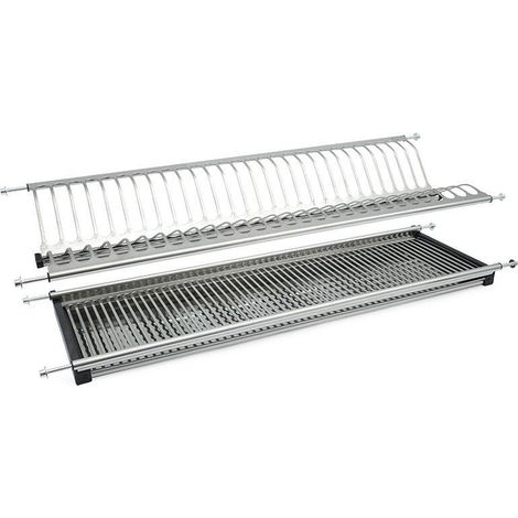 escurreplatos/vasos de acero inoxidable para armarios con modulo de 800 mm modelo eire (1/2)