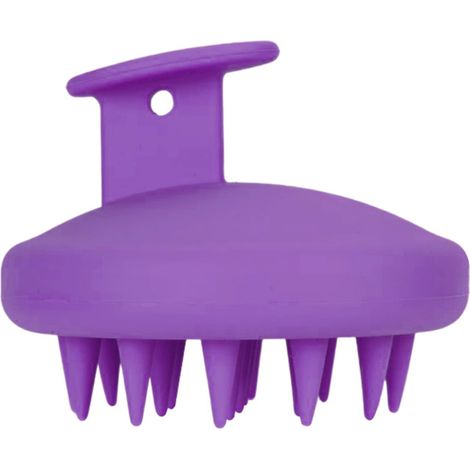 Brosse de massage du cuir chevelu en silicone, brosse de douche pour le cuir chevelu avec poils doux (1/5)