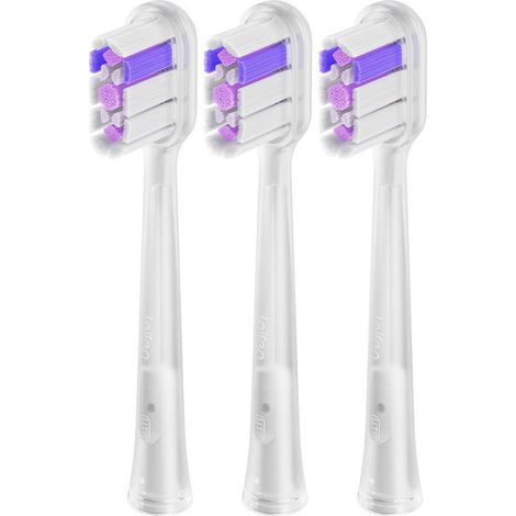 Laifen 30102-000061 testina per spazzolino 3 pz Rosa, Viola, Bianco