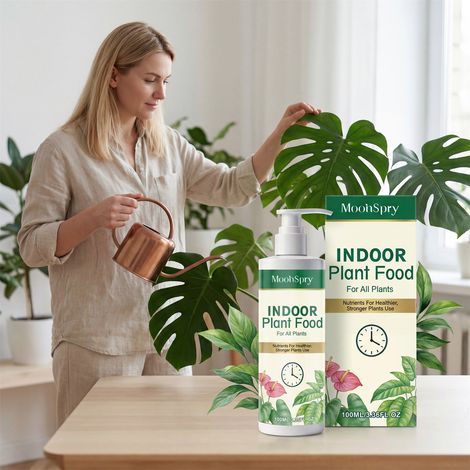 Nährstofflösung für Zimmerpflanzen – Sanfte Pflege und Nährstoffergänzung für Topfblumen und andere Zimmerpflanzen – 100 ml -- DTEKGAZ (1/5)