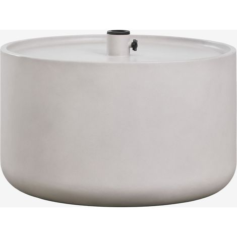 Base per ombrellone rotonda Ø60 cm in cemento Darwys SKLUM (1/5)