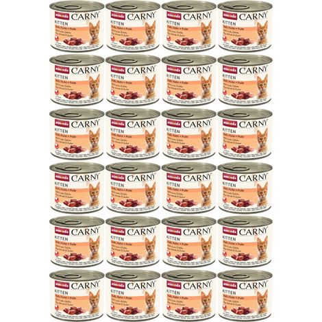 ANIMONDA Carny Kitten Rind- und Kalbfleisch 24 x 200 g (1/2)