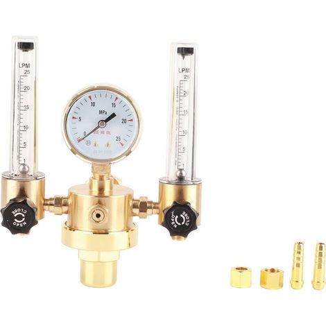 Détendeur de Gaz Argon WX-562 avec Raccord G5/8 pour Soudage et Découpe (1/5)