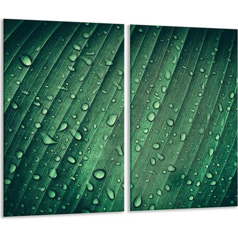 Tabla de cortar de vidrio 2x 30x52 verde (1/5)
