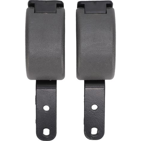 Decdeal Paire de verrous de vitre arrière, utilisation longue durée, norme OEM 62910-89102 pour Tacoma 1998-2004, gris