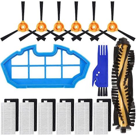 Accessoires pour aspirateur robot Ecovacs Deebot N79S N79 : consommables de rechange, filtre HEPA, brosse principale. (1/5)
