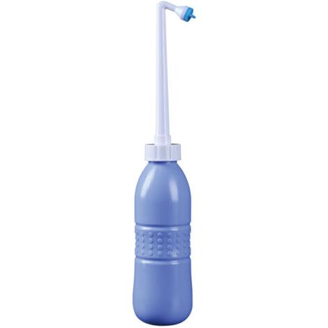 Bidet Portable de Voyage Pulvérisateur à Main Buse Extensible Compact Hygiénique Unisexe pour Toilette et Salle de Bain (1/4)