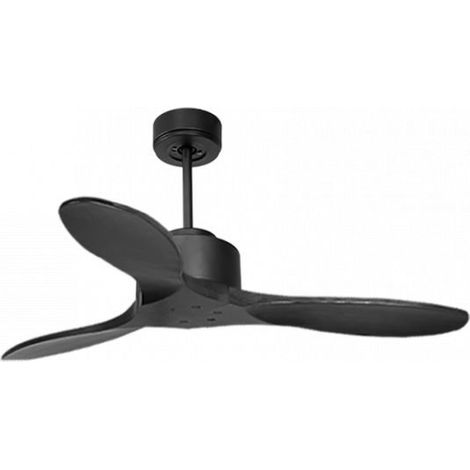 Modulo de KlassFan - Super destratificateur et ventilateur DC 106 cm Gris basalte pales bois noir sans Lumière 15 à 20 m² (1/5)
