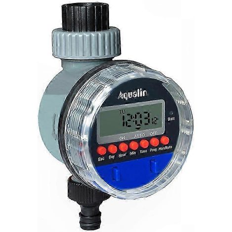 Contrôleur d'irrigation intelligent pour jardins avec affichage automatique pour systèmes d'arrosage (1/5)