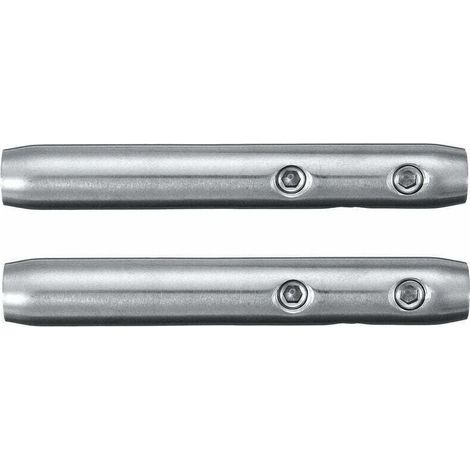 Tendeur de câble en acier inoxydable T316 pour rampe d'escalier – Longueur 8 cm – Compatible câbles 4mm et 5mm – Lot de 2 pièces (1/4)