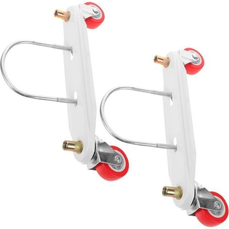 Kit de support pour radiateur (1 paire) : roulettes de rechange pour radiateur - support pour chauffage portable