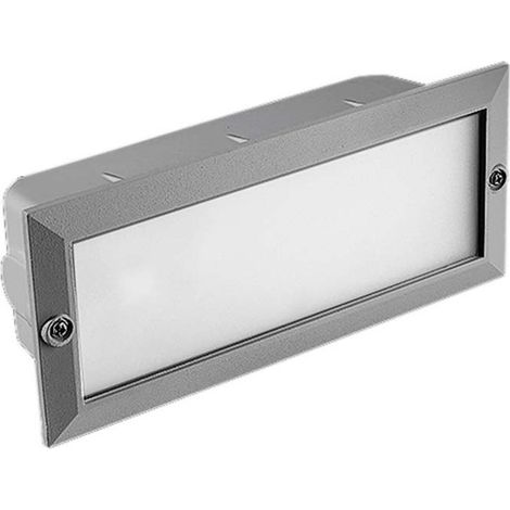 Empotrable De Pared Ip44 Tamesis E27 60W Gris 1055Lm (1/2)