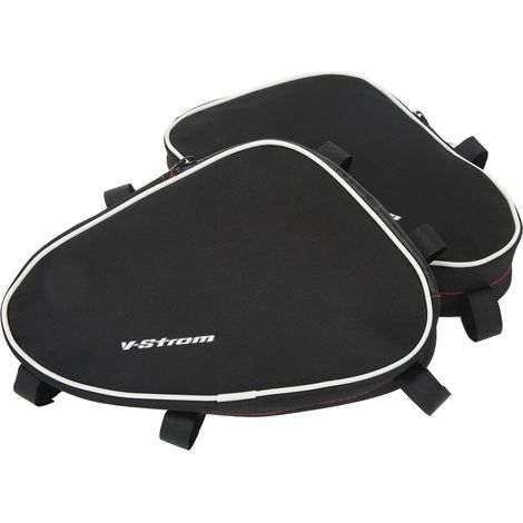 Supports Moto Suzuki V-Strom DL650 DL1000, Kit Protection Carter Moteur, Barres Anti-Crash Lot de 2, Outil de Réparation, Accessoire Remplacement (1/5)