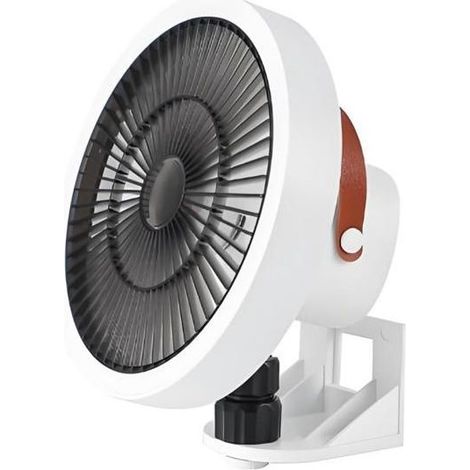 Ventilateur oscillant mural silencieux – Télécommande – Batterie 10000 mAh – 3 vitesses – Moteur brushless – Oscillation 180° (1/4)