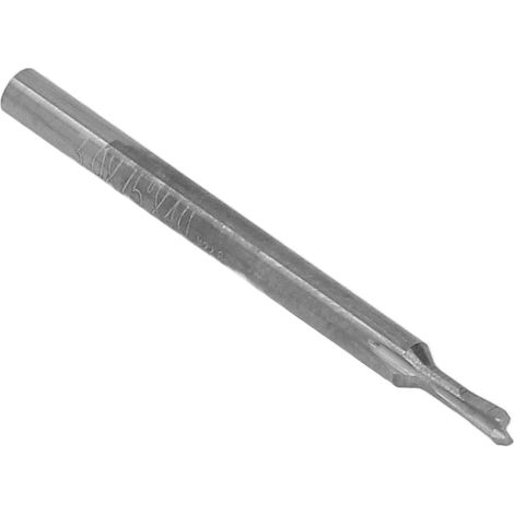 Fraise à queue d'aronde en carbure à 2 dents, outil de coupe métrique pour métaux, 3 mm, 3 x 75° x 40 mm (1/5)
