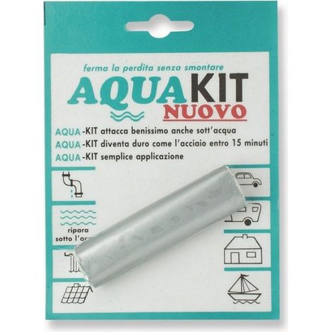 Mastice bicomponente AQUAKIT conf. Gr. 57 770900OO - - GIUSEPPE TIRINNANZI - -