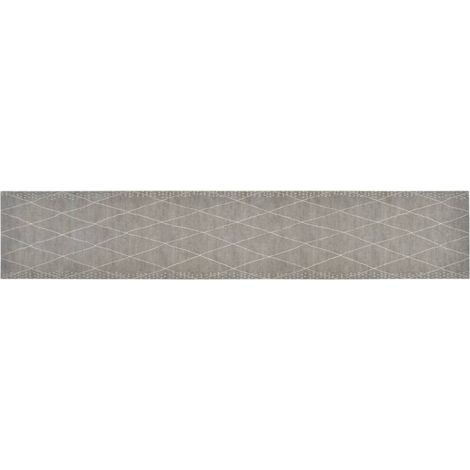 Maison Exclusive - Küchenteppich Waschbar Raute 60x300 cm Samt