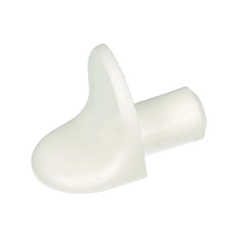 Reggipiani Masidef in plastica bianca Ø5mm 16pz