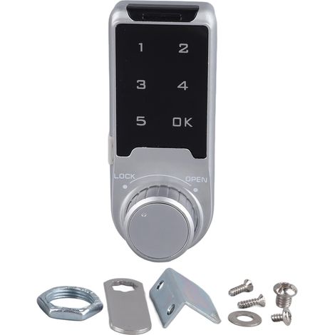 Serrure de sécurité à code numérique, clavier tactile électronique, pêne dormant, serrure à code pour armoire