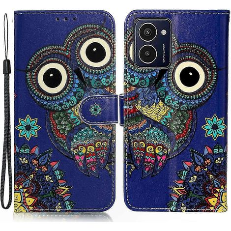Étui en cuir pour HMD Pulse Pro avec porte-cartes, coque à motif original, protection robuste, pochette rigide, accessoire pratique pour homme et femme, format ajusté, finition premium (1/5)