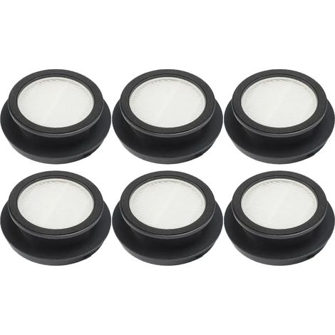 (Lot de 6 - Chine continentale) Filtre HEPA réutilisable compatible avec les aspirateurs portables Laresar et V7. Pièces détachées pour appareils électroménagers : sac, corps, kit de soudage. (1/4)