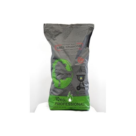 10 kg de carbón vegetal para asar a la parrilla.