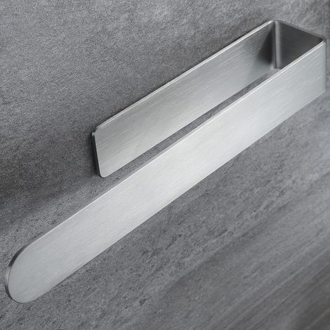 Porte-serviettes, porte-serviettes de salle de bain 30cm, porte-serviettes adhésif SUS304 (1/5)