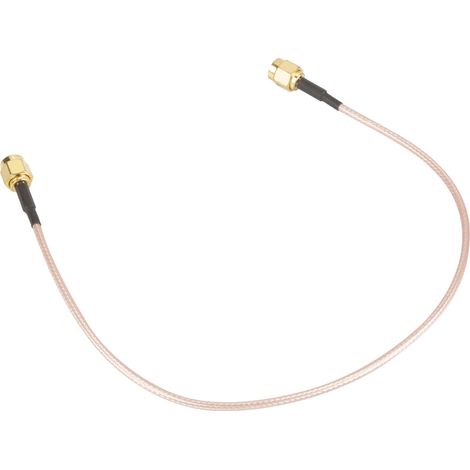 2 Stück 50 Ω 15 cm SMA-Stecker auf SMA-Stecker RG316 Koaxialkabel für Antennenverlängerungsadapter (1/5)
