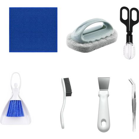 Kit de Nettoyage pour Terrarium de Dragon Barbu avec Brosse et Balayette Kit d'Entretien pour Lézard Gecko pour Enclos de Lézard, Gecko, Serpent, Tortue, Grenouille (1/5)