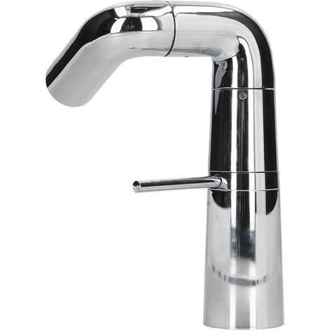 Rubinetto da bagno monocomando – Uscita acqua a 360° – Doppio comando – G1/2 – Acqua calda/fredda (1/5)