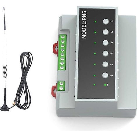 Smart Life 16A 6-Wege-Relais-Schaltmodul mit WLAN-Fernbedienung und intelligentem 110V-240V-Schaltmodul (1/5)