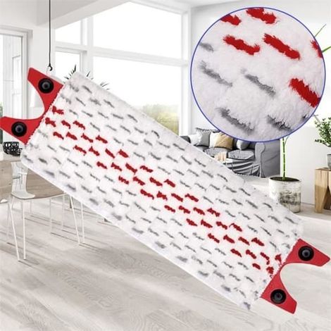 SABIR-Lingettes de balai en microfibre - Vileda - UltraMax - Lavables en machine - Nettoyage des sols durs (1/4)