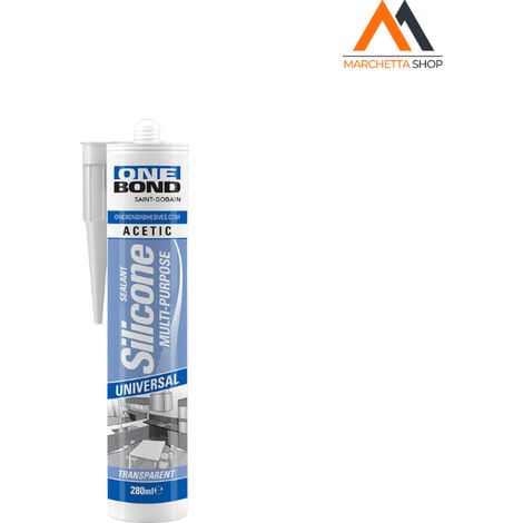 SILICONE ACETICO MULTIUSO trasparente ml 280
