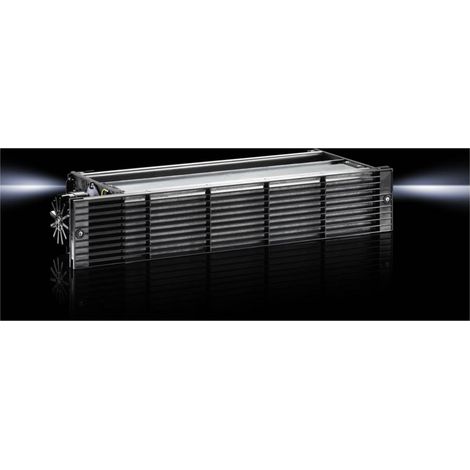 Ventilatore a pressione 2U nero per rack da 19 pollici Rittal (1/3)