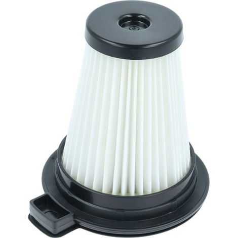 vhbw filtro a pieghe piatte sostituisce Grundig C00874236, 874236, 9178039181 per aspiratore umido/secco - nero / bianco
