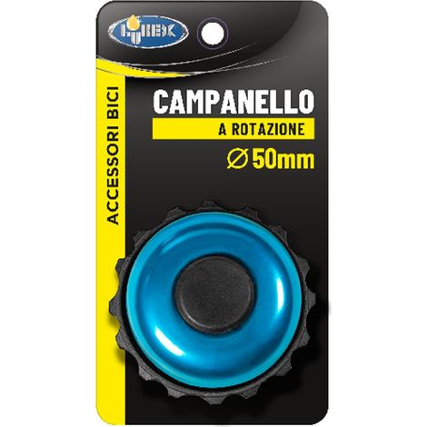 CAMPANELLO X BICI IN LEGA Ø50MM COLORI ASSORTITI