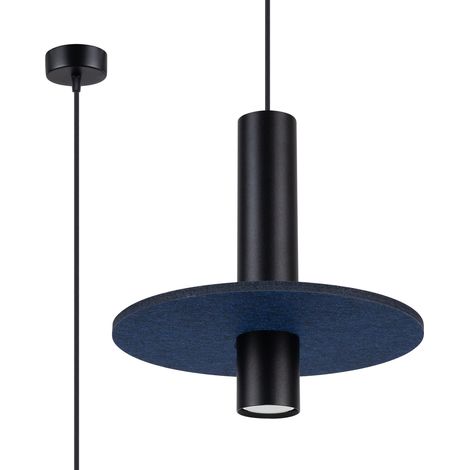 Suspension Pelta 1 noir/bleu marine (1/5)