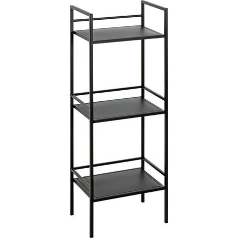 Étagère Design 3 Niveaux "Annie" 95cm Noir (1/5)