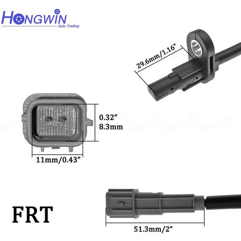 Capteur ABS Solra 59810-H5400, 59830-H5400, 91920-H5200, 91921-H5200