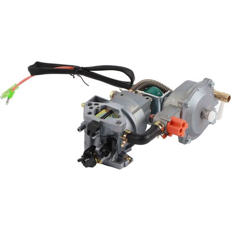 Carburatore per generatore di corrente a gas GX390 188F 190F - Ricambio in metallo argentato con starter manuale (1/5)