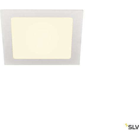 Encastré downlight intérieur SENSER 18 carré blanc mat LED 97W 3000K - SLV - 1003012 (1/5)