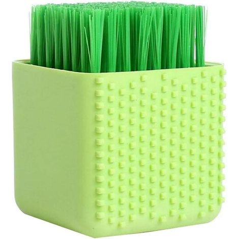 Brochette en Silicone Brosse De Nettoyage À Souple pour Les sous-vêtements Vêtements Chaussures Brosse De Nettoyage (1/5)