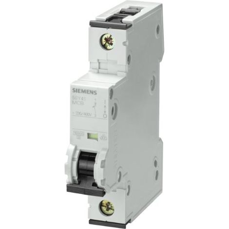 Siemens 5SY41066 5SY4106-6 Interruttore magnetotermico 6 A 230 V, 400 V (1/4)
